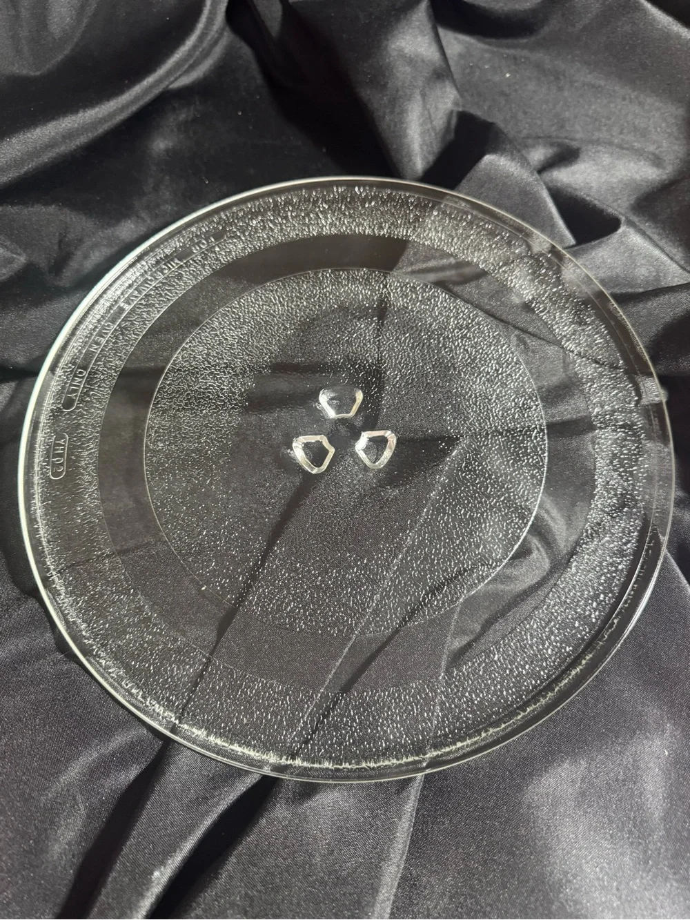 12-Inch Clear Glass Microwave Turntable Plate